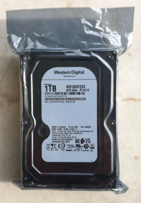 Western Digital WD Black 1TB - 7200RPM - SATA - Garantie bis Februar 2029 - NEU - Bild 1 von 2