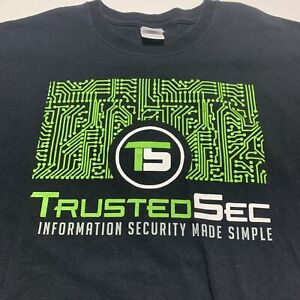 Trusted Sec Let’s Go Phishing T-Shirt Security Software Promo Tee Mens Size XL