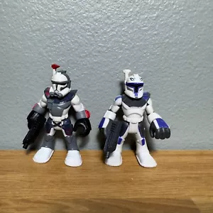 Playskool Star Wars Galactic Heroes Captain Rex und Arc Trooper Figur Spielzeug - Bild 1 von 2