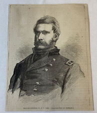 1864 Revue Gravure ~ Major-General Edward Otho C Ord