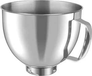 Stainless Steel Mixing Bowl for KitchenAid 4.5-5 Quart Tilt-Head Stand Mixers - Picture 1 of 7