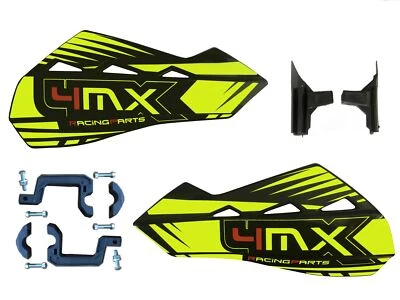 Guardamanos de neón MX Enduro Polisport para Kawasaki KLX400 A1 KLX400 SR 03 Foto 1 de 3