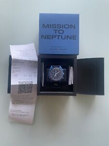 NEU!!! Swatch x Omega Moonswatch Mission to Neptune 