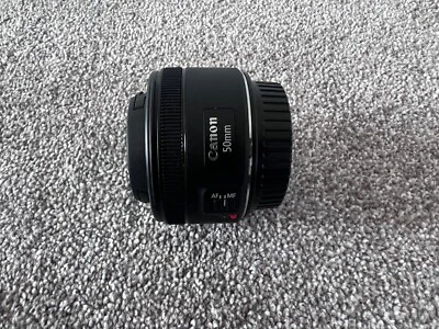 Canon EF 50 mm F/1.8 EF STM for Canon - Black - Image 1 of 4