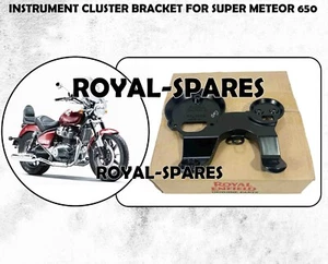 INSTRUMENT CLUSTER BRACKET FIT FOR ROYAL ENFIELD SUPER METEOR 650 - Picture 1 of 11