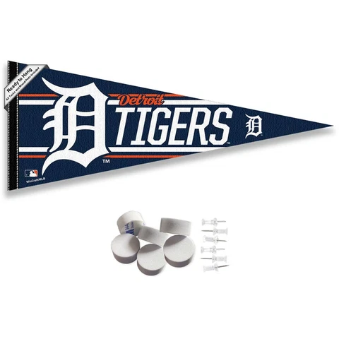 Detroit Tigers Wall Banner Pennant Flag Cover