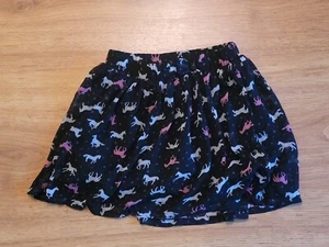 Sonoma Brand Layered Fluffy Skirt Shorts Under Horses Girls Size 6x - Picture 1 of 2