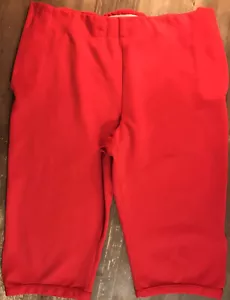 Red Cropped Pants Circus Spanish Festival Masquerade Shoppe Adjustable Costume - Picture 1 of 6