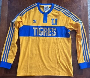 Tigres UANL Jersey Size Large Adidas New With Tags Long Sleeve - Picture 1 of 7