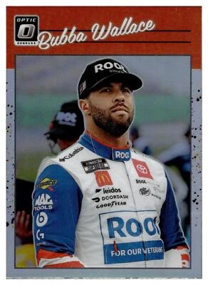 2023 Donruss Racing Optic Holo #83 Bubba Wallace - Image 1 of 2