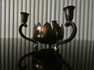 REED & BARTON 333 SILVER PLATED CANDLEHOLDER - Picture 1 of 7