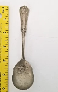 Wm A Rogers Nickel Silver Sugar Spoon 6" - Picture 1 of 6