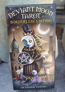 Deviant Moon Tarot Borderless Edition by Partrick Valenza New Sealed - Imagen 1 de 3