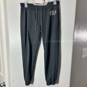 GAP Sweat Pants Womens Size Small Gray Drawstring Elastic Waist - Picture 1 of 3