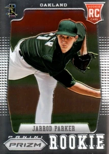 2012 Panini Prizm #154 Jarrod Parker RC Oakland Athletics - Picture 1 of 1