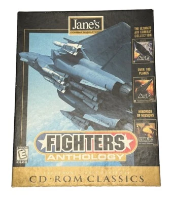 Jane’s Combat Simulations Fighters Anthology PC Game 2-Disc Set 1999 Vintage - Image 1 of 4