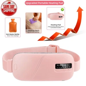 Upgrade Menstrual Electric Heating Pad Belt for Abdominal Period Pain Relief US - Picture 1 of 19
