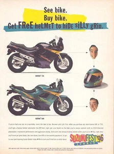Oldtimer Printanzeige - 1996 für Suzuki Fest '96 Katana 750 - Bild 1 von 1