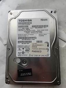 Toshiba DT01ACA050 500GB Refurbished with 90 Day Warranty and Free Shipping - Picture 1 of 3