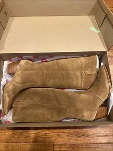 Matisse Stella Fawn Suede Knee High Tall Heeled Boots Women's Size 6M 6 - Picture 1 of 8