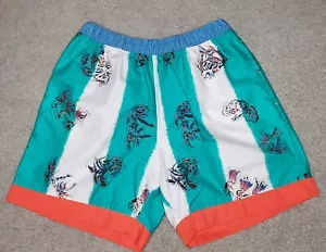 Vtg 80s 90s Catalina Shorts Swim Trunks Surf Unlined Cotton USA 6" Mens XL - Picture 1 of 5