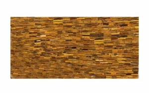 48" x 24" Marble Tiger eye Stones Handmade Work Home Decor - Picture 1 of 3
