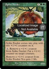 1X Spike Feeder - Time Spiral Timeshifted - Italian, EX MTG CARD