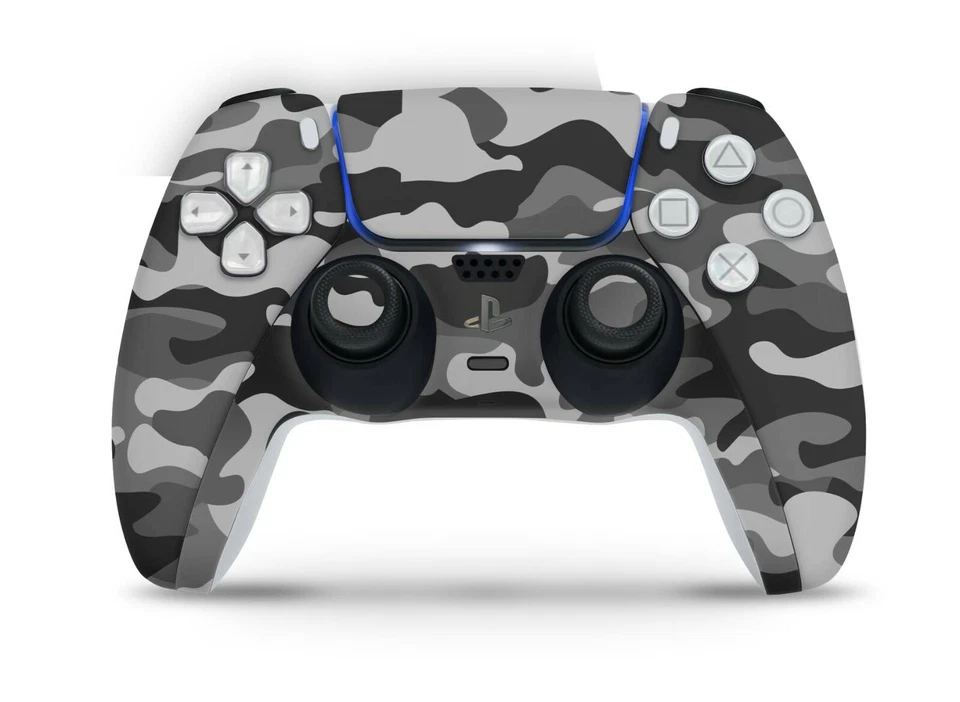Playstation 5 PS5 Controller Skin Design Wrap Schutzfolie Cover Urban Camo Old - Bild 1 von 1