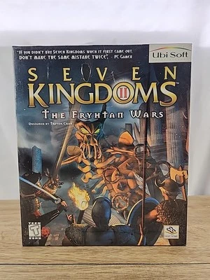 Seven Kingdoms II (2)  (PC CD) Brand New Big Box Edition Sealed RTS Vintage 1999 - Image 1 of 4