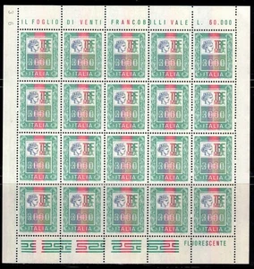 ITALIA 1978-79 Alti valori £ 3000 MF MNH** - Picture 1 of 2