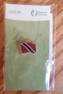 NEW  Trinidad Country Flag Bike Motorcycle Hat Cap Souvenir  Lapel Pin - Picture 1 of 3