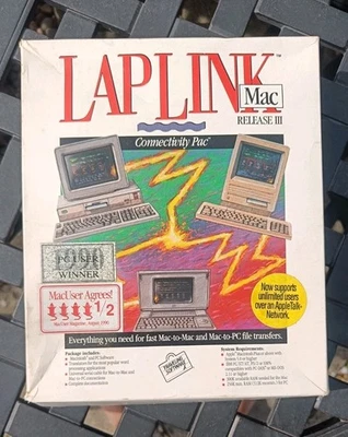 Vintage Lap-Link 3 Travelling Software - Complete - Image 1 of 4