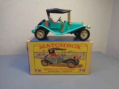 MATCHBOX LESNEY MOY No Y14B VINTAGE 1911 MAXWELL ROADSTER NMINT IN BOX - image 1 of 4