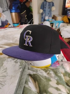 Colorado Rockies New Era Alternate Authentic On-Field 59FIFTY Fitted Hat - Picture 1 of 4
