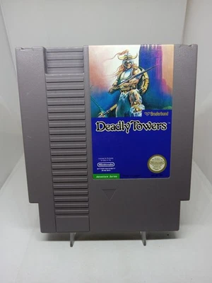 Deadly Towers (Nintendo Entertainment System, 1987) NES - Image 1 of 3