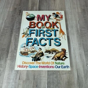 Vintage My Book of First Facts Weekly Reader Books Hardcover 1985 Nostalgic - Picture 1 of 4