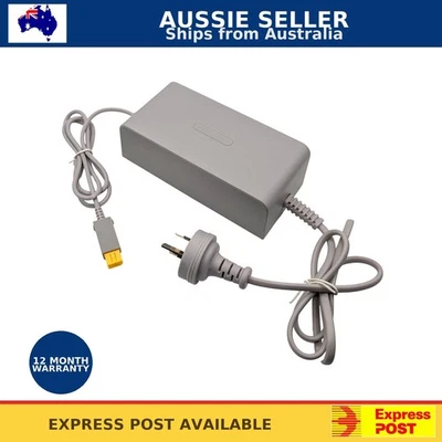 AC POWER SUPPLY for Nintendo Wii U CONSOLE AU Plug Replacement Lead Cord Cable - Image 1 of 4