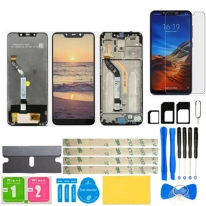 For Xiaomi Pocophone F1 2018 LCD Display Touch Screen Digitizer Assemly + Frame - Picture 1 of 10
