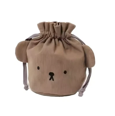 Nuevo Miffy Boris Oso Lona Cordón Mediano Bolsa Maquillaje Cosméticos Cartera Bolso Foto 1 de 3