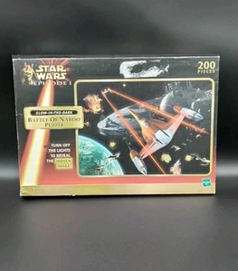 Star Wars Episodio 1 Battaglia di Naboo puzzle 200 pezzi NUOVO (SCATOLA DANNEGGIATA) - Foto 1 di 6