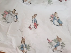 Pottery Barn Kids Peter Rabbit Garden Organic Crib Fitted Sheet Beatrix Potter - Picture 1 of 3