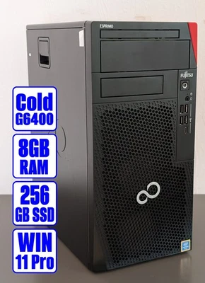 PC Fujitsu Esprimo P5011 Pentium Gold G6400 4.00GHz, RAM 8GB DDR4, SSD M.2 256GB - Bild 1 von 4