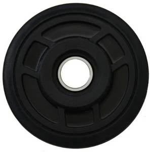 PPD Idler Wheel - 5.375in Black Motorcycle ATV/UTV Street Bike Snowmobile - Picture 1 of 4