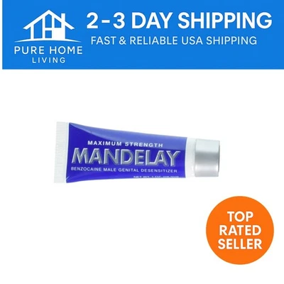 Gel desensibilizante genital masculino sin perfume - Mejora el control y el placer 1,45 oz Foto 1 de 4