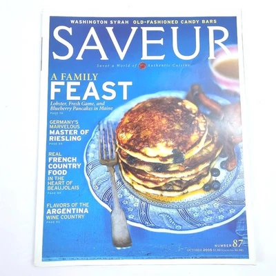 Saveur Magazine Number 87 October 2005 A Family Feast French Country Food - Image 1 of 2