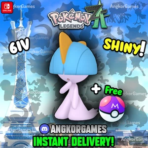 ✨ Shiny Ralts ✨ 6IV ✨ level 5 ✨ Pokemon Legends ZA - Picture 1 of 3