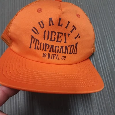 Gorra Obey Propaganda Snapback naranja Trucker Cap Foto 1 de 4