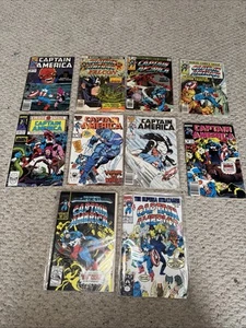 captain america comic lot marvel 10 Total - Picture 1 of 11