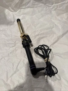 Hot Tools 1181 1" Gold Curling Iron. Tested And Works Hair Beauty Rolling Heat - Picture 1 of 4