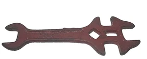 8" Vintage Wrench Old Farm Tractor Plow Implement Equipment Tool - Picture 1 of 5